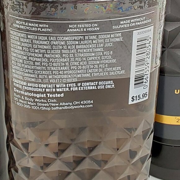 BATH & BODY WORKS 'VANILLA NOIR' 3-PIECE GIFT SET BODY WASH, LOTION & SPRAY MIS - Picture 10 of 16